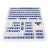 PBT Keycaps 128 Keys Japanese Keycaps Cherry Height DIY Practical