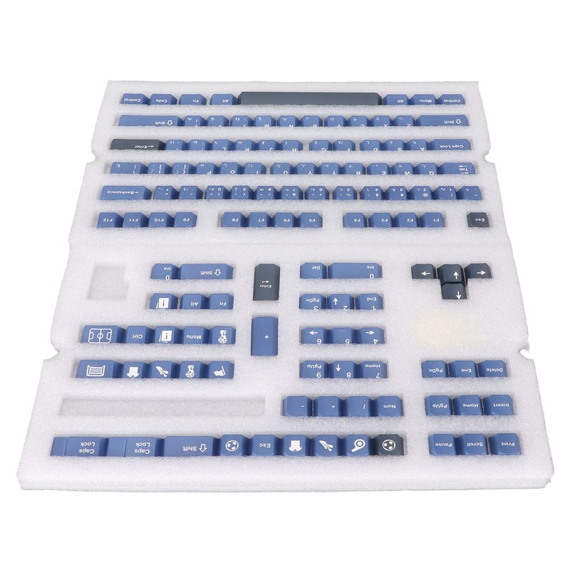 PBT Keycaps 128 Keys Japanese Keycaps Cherry Height DIY Practical