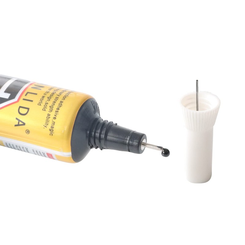 T7000 Glue 15ml [Upgraded][New Version] Multi-Function Glue Black Adhesive for