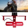 Motorcycle License Plate Mount Adjustable License Plate Holder with Taillight