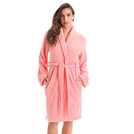 Just Love Kimono Robe Bath Robes for Women 6312-Coral-M