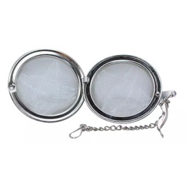 M.V. Trading Stainless Steel Mesh Tea Ball Infuser Strainers For Loose Leaf Teas, 5-Teaballs