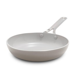 GreenPan Nova 8in Frying Pan Skillet, Healthy Ceramic Nonstick, PFAS-Free, Induction Suitable, Dishwasher and Oven Safe, Clay
