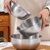 ATRDTO 4 Pack Stainless Steel Mixing Bowl Set, Microwave and
