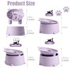 Silicone Slow Feeder Cat Bowl, 5.4'' Elevated Cat Slow Feeder