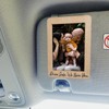 JHJEWH Car Visor Picture Frame,Car Picture Holder,Drive Safe I Love
