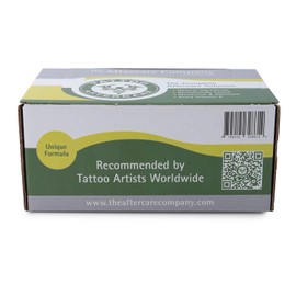 Tattoo Aftercare Box 24 x 20g from The Aftercare Company - Dermatology Approved -Moisturise, Soothe, Maintain - Cruelty Free - Unique Formula