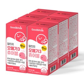 Good&Kids Altige Omega 3 Chewable Children Kids Infant Elementary School Student 6 Month Supply / 굿앤키즈 알티지 오메가3 츄어블 어린이 키즈 유아 초등 학생 아이 6개월분