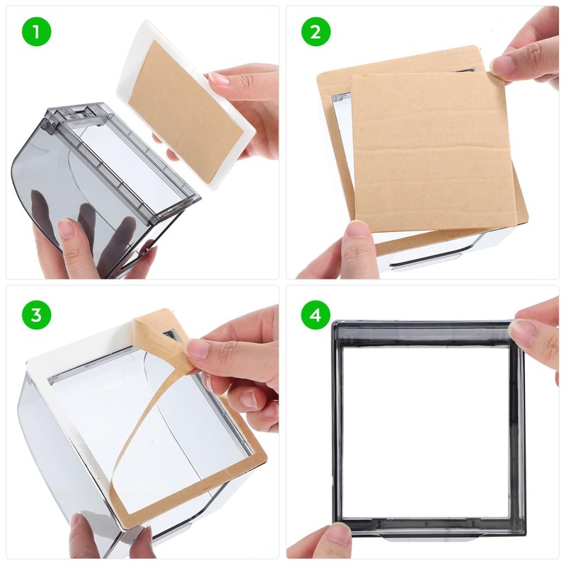 IMIKEYA Flip Waterproof Outlet Cover for Outdoor & Indoor Use