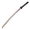 Munetoshi 40.5” Nirvana Rainbow Katana Samurai Sword 1045 Steel Functional