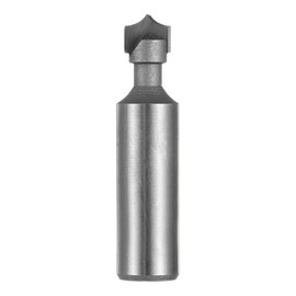 HARFINGTON Point Cutting Roundover Router Bit 3/16" Radius 1/2" Shank 3/8" Cutting Diameter 2 Flute Round Over CNC Router Bit for 2D and 3D Carving Woodworking Engraving Tool