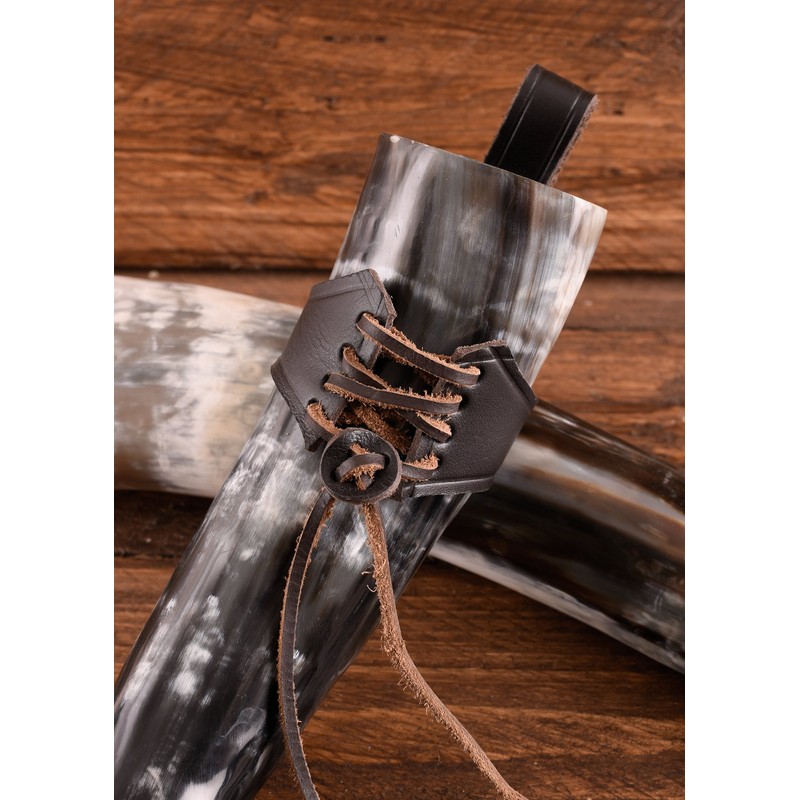 Battle-Merchant Drinking Horn Set - Methorn in Various Sizes Including