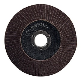 Silverline 282587 Aluminium Oxide Flap Disc 125 mm 80 Grit
