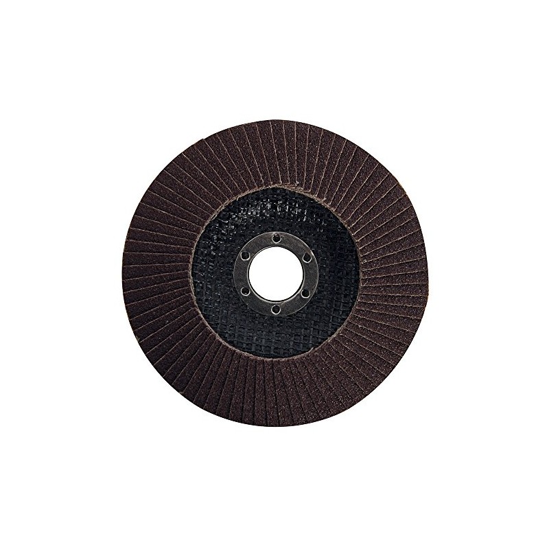 Silverline 282587 Aluminium Oxide Flap Disc 125 mm 80 Grit