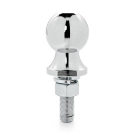 Camco Eaz-Lift Camper/RV Hitch Ball | Features a 3,500lb Tow Rating & Crafted of Heavy-Duty Chrome-Plated Steel | 2-Inch Hitch Ball Diameter & 2-3/8-Inch Shank Length (48229)