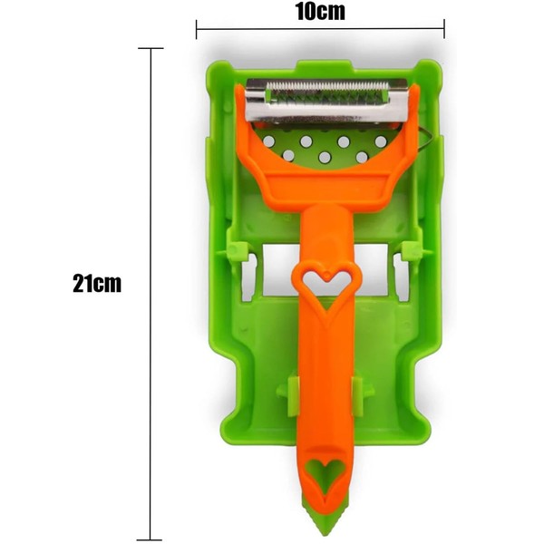Cocororo Peeler Fruit and Vegetable Peeler Multifuncional Doble Cuchilla Julienne