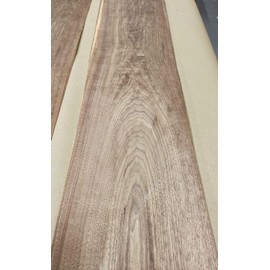 Walnut Flat Cut Wood Veneer Sheet 10" X 18" raw no Backing 1/42" Thickness