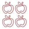 100 Pcs Paper Clip Cute Fruit Shaped Electroplated Metal Decorative