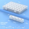 XL Pill Organizer 4 Times a Day, BUG HULL Extra