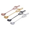304 Stainless Steel Spoon Innovative Musical Notes Stirring Spoon for