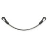 QHP Plasticised Tail Cord Plastic-Coated Black 60 cm