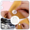20PCS White Mother of Pearl Shell Buttons, Natural White MOP