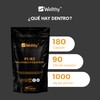 Wellthy Transresveratrol Puro 180 Cápsulas. Resveratrol de alta biodisponibilidad, 1000mg