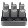 Retevis RT22 Walkie Talkie Charger, Six-Way Charger, Multi Unit Charging