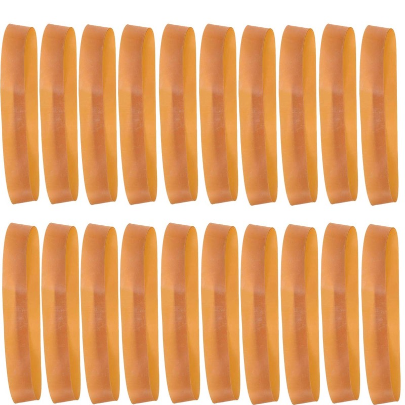 YOUOWO Thick Width Rubber Bands, Width 0.4 inches (10 mm)
