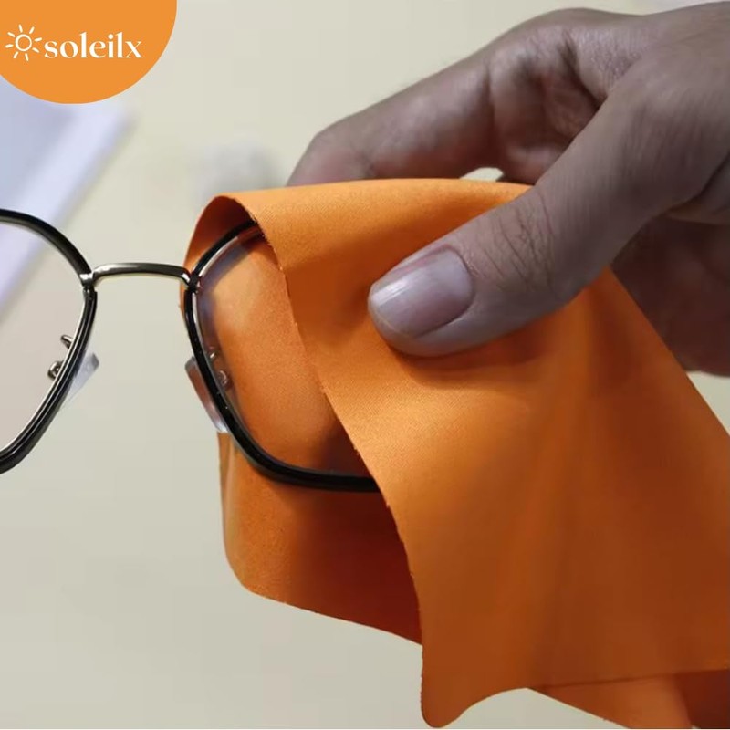 Microfiber Cleaning Cloths for Glasses, TV, 5 Pack Ultra Soft