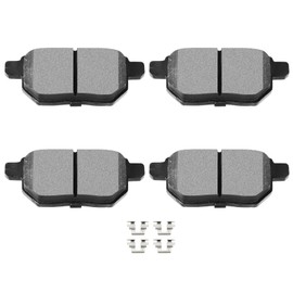 SCITOO Disc Brake Pads Kits D1423-8463 Semi Metallic Rear Brake Pads Set Fit For Pontiac For Vibe 2009-2010,For Scion For iM 2016,For Scion For tC 2011-2016,For Scion For xB 2008-2015