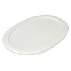 Corningware F-15-PC Oval French White 15-ounce Plastic Lid - 2