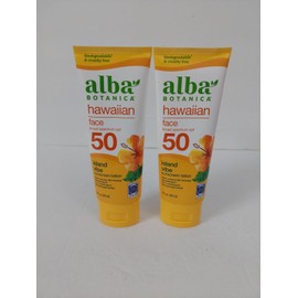 Alba Botanica 2 Alba Botanica Hawaiian Face Broad Spectrum  SPF 50, Island Vibe Exp 02/25