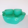 Tupperware Chip N Dip Set with Dip Bowls 1.5 Gallon
