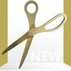 New Edition Grand Opening Scissors – 25'' Scissors Gold with