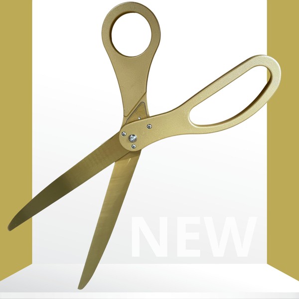 New Edition Grand Opening Scissors – 25'' Scissors Gold with