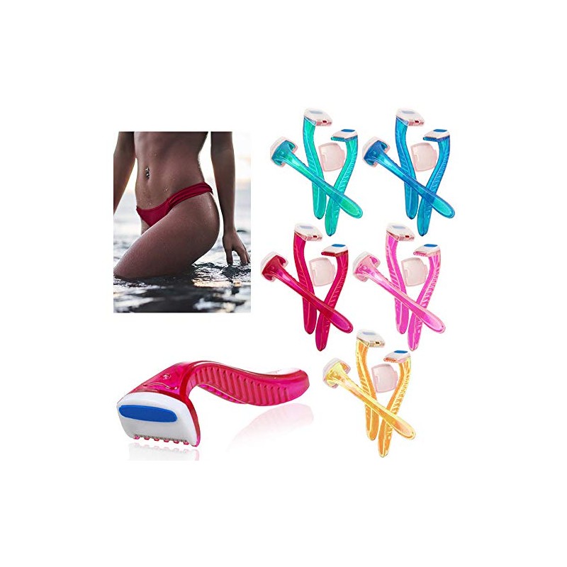 6 Pack Womens Bikini Line Razors Shave Brazilian Hair Shaver