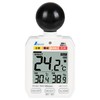 Shinwa 73223 Sokutei Heatstroke Meter, Black Ball Type, Basic