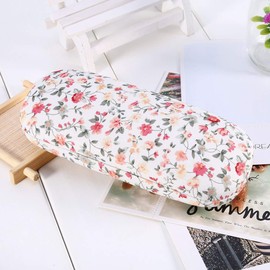Estuche Protector para Gafas de Sol con Diseño Floral, Fácil de Transportar, Protege Tus Gafas, Adecuado para Gafas de Sol, Gafas para Niños y Gafas de Lectura