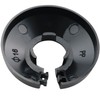 ZCZQC 4PCS Snap on Pipe Caps Decorative 17mm PP Plastic