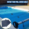 Xuniea 24 Pieces Pool Safety Cover Patch Repair 12 x