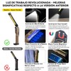 7 Modos Linterna Led Recargable, Larga Duración Luz de Trabajo