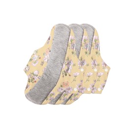 Tinsin Cotton Cloth Napkins with Snaps Reusable Washable Napkins Leakproof Upgraded Bill Sheet Waterproof One-Piece (3)