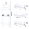 ODesign 3 Tier Height-Adjustable Shower Caddy Hanging Anti-Swing-Over The Shower