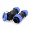 ZBLZGP WEIPU SP21 2 Pin SP2110/P+SP2111/S Industrial Plastic IP68 Male