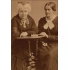 History Galore 24"x36" Gallery Poster, Elizabeth Cady Stanton and Susan