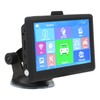 5in GPS Navigator Capacitive Screen Voice Broadcast FM Transmitter Universal
