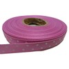 2 metres x 10mm Polka dot Satin Ribbon Candy Bright