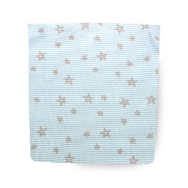 Socksmad 2 Pack Baby Blankets 100% Soft Cotton with Embroidery Cot Crib Moses Basket Pram Cellular Blanket (Blue Koala)