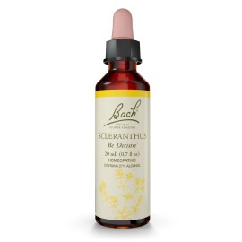 Bach Flower Remedy Scleranthus 20ml for Emotional Wellness and Decisiveness